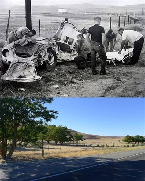 James Dean Crash Site Location 1931 1955 Intersection 41 And 46