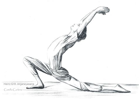 Sketchy Yoga Poses Illustration Set Artofit