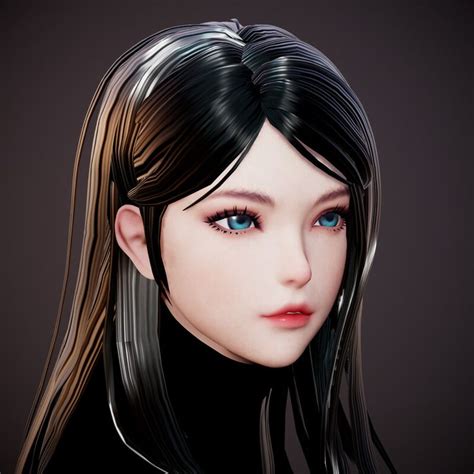 Artstation Darkness Rises Assassin Face And Hair Soo Hwang In 2020 Digital Art Girl Fantasy