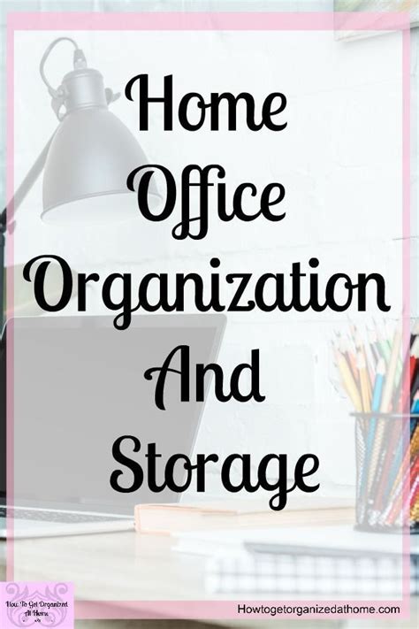 12 Simple Home Office Organization Tips You Need To Try Home Interior