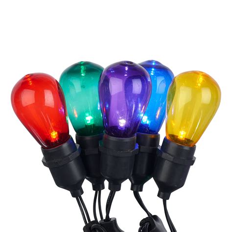 Holiday Time Multicolor Ultra Bright Led Cafe Style Christmas Lights