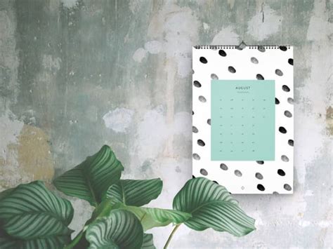 Stylish 2019 Wall Calendars Best Calendars 2019 Apartment Therapy