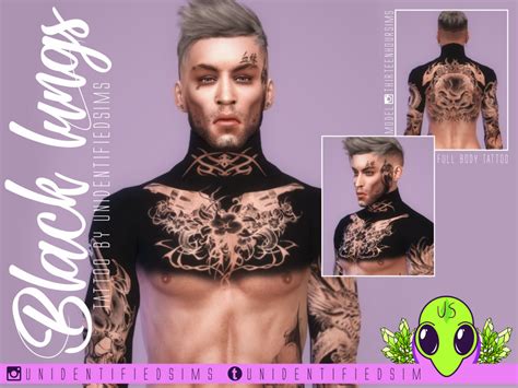 Sims 4 Neck Tattoo Posted By Sarah Peltier