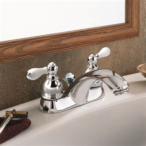 Hampton 2 Handle 4 Inch Centerset Bathroom Faucet