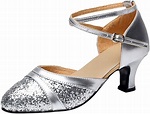 YOcheerful - Zapatos de Baile Latino para Mujer, Zapatos de Baile con ...