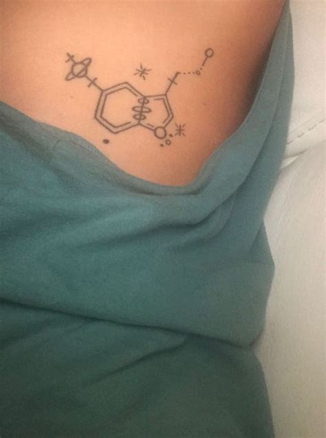 Serotonin Tattoo Designs Body Art Guru Serotonin Tattoo Molecule Tattoo Dopamine Tattoo