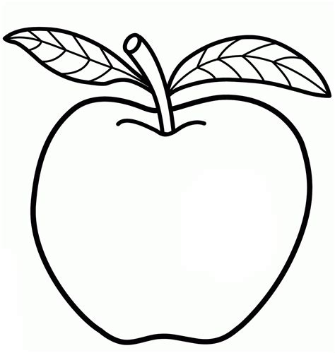 Kedai buah buahan hijau minimalis hijau kedai poster apel hijau. Gambar Mewarnai Buah Apel Cocok Untuk TK dan PAUD