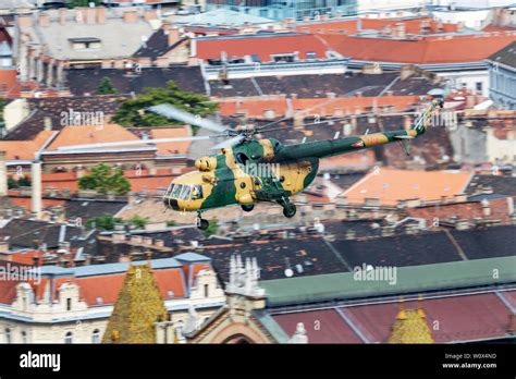 Budapest Hungary June 24 2018 Hungarian Air Force Mil Mi 17 704