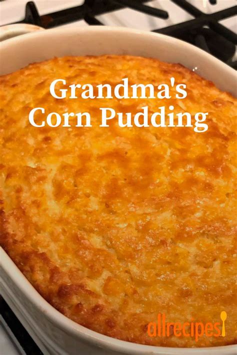 Corn pudding is one of my favorites for the holidays or any time of year! Grandma's Corn Pudding | Recipe | Corn pudding recipes ...