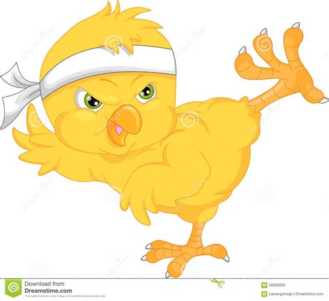 Cute Chick Cartoon Vector Illustration 58006002