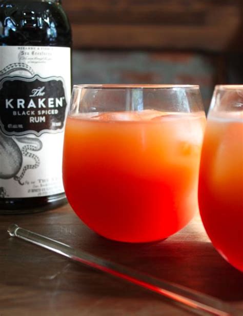 A drink as the kraken — the rum, that is — cuts quite a profile in consumption, a truly monstrous hit of chocolate and molasses, cut with christmas spices. 57 best Kraken Rum Cocktails images on Pinterest | Kraken ...