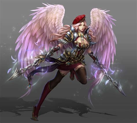 Angel Warrior Hd Wallpaper By Hoàng Lập