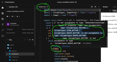 Reactjs Typescript Error Type A B C Is Not Assignable To Type Hot Sex