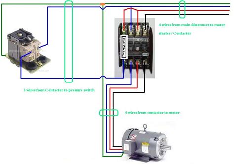 Three Phase Contactor Wiring Diagram Non Stop Engineering