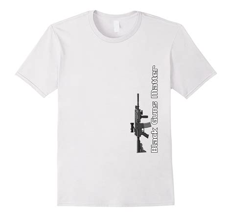 Black Guns Matter T Shirt By Zany Brainy Handguns Firearms Td Teedep