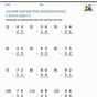 Subtraction Without Regrouping Worksheets