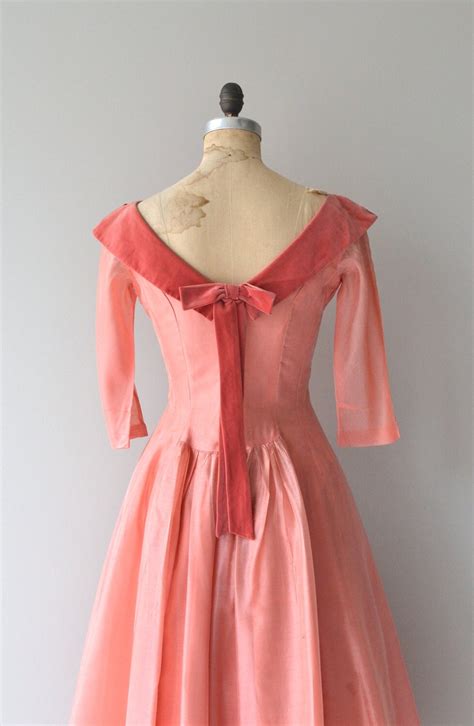 Social Register Dress Vintage 1940s Dress Silk 40s Dress