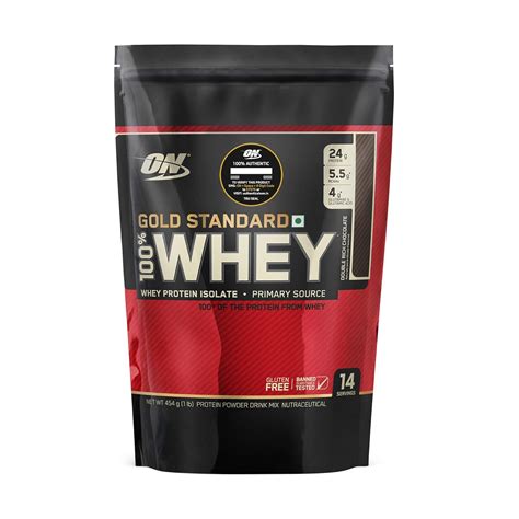 Optimum Nutrition On Gold Standard 100 Whey Protein Powder 1 Lb