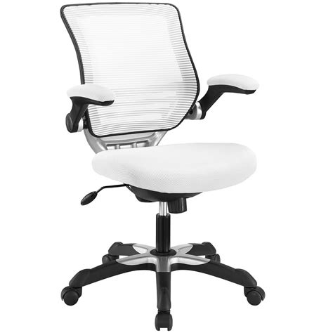 Quality leather office executive ergonomic computer chairs massager chair rest. Edge Modern Adjustable Ergonomic Mesh Office Chair, White