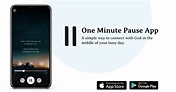 One Minute Pause App | Connecting with god, Paused, God