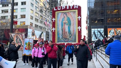 Thousands Turn Out To Honor Our Lady Of Guadalupe At St Patricks