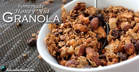 I need a recipe granola low sugar and carbs. Homemade Honey Nut Granola Recipe - Dishes and Dust Bunnies