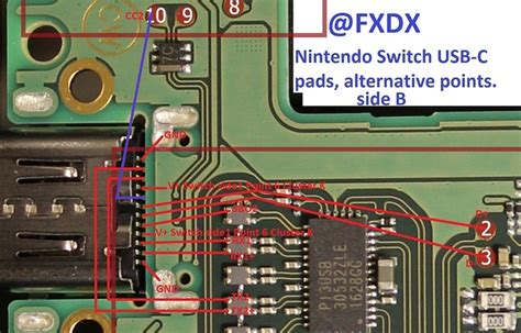 Nintendo Switch Repairing Damaged Or Lifted Pads On Usb C Port