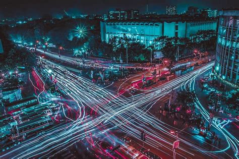 Dhaka City At Night Bangladesh Pics