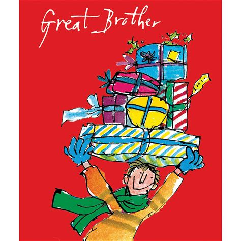 We did not find results for: Great Brother Quentin Blake Christmas Card | Cards
