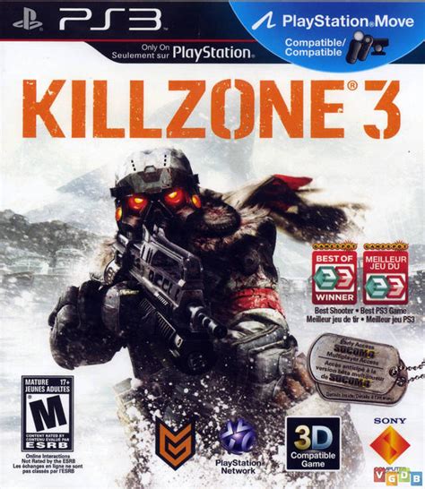 Killzone 3 Vgdb Vídeo Game Data Base
