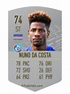 Nuno Miguel da Costa Jóia FIFA 20 Rating, Card, Price