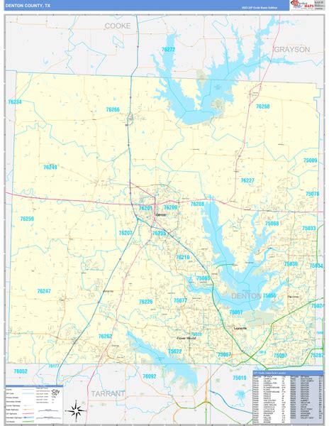 Maps Of Denton County Texas