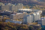 Luftbild Bochum - Campus- Gebäude der Ruhr-Universität in Bochum im ...
