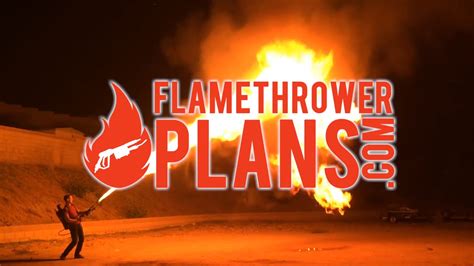 Homemade Flamethrower Promo Video Flamethrower Promo