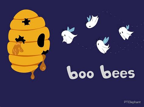 Boo Bees By Ptelephant Redbubble