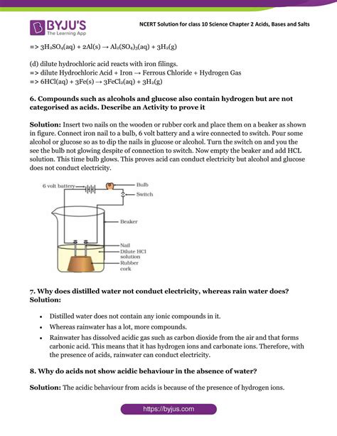 Ncert Solutions For Class 7 Chapter 5 Acids Bases And Salts Photos