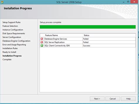 Installation Failed In Installing Sql Server 2008 Sp3 On Windows 81 Database Administrators