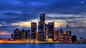 Detroit Skyline Wallpapers - Top Free Detroit Skyline Backgrounds ...