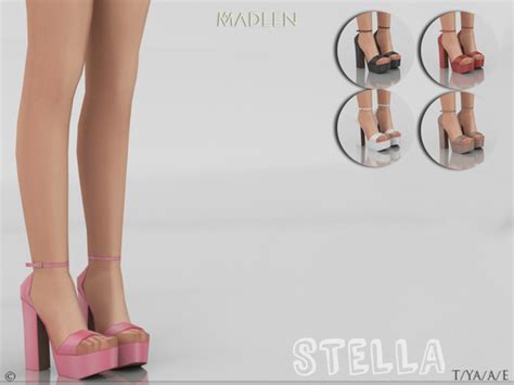 Women Shoes High Heel Sandals The Sims 4 P1 Sims4