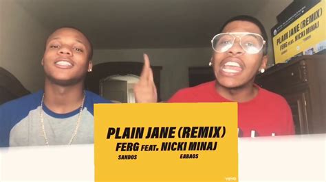 nicki minaj plain jane remix reactions youtube