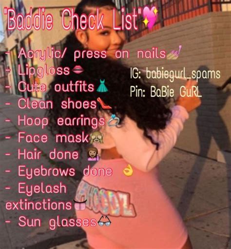of course you dont need this things to be a baddie these are just some ideas for girls who