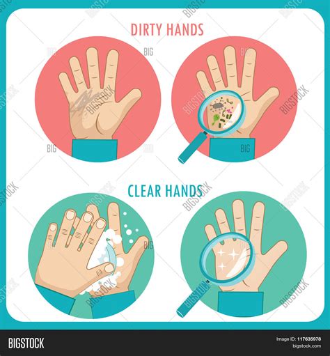 Dirty Hands Clear Vector And Photo Free Trial Bigstock