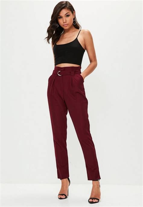 Clothing For Tall Women Clothes For Women Trouser Outfit Outfit Primavera Cigarette Trousers