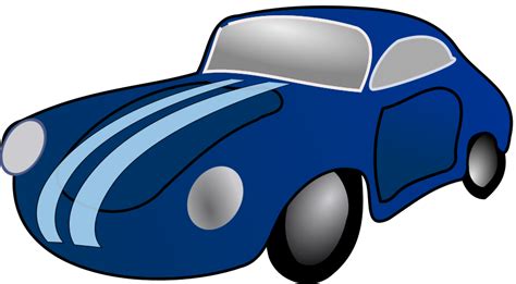 Blue Cartoon Race Cars Clipart Best