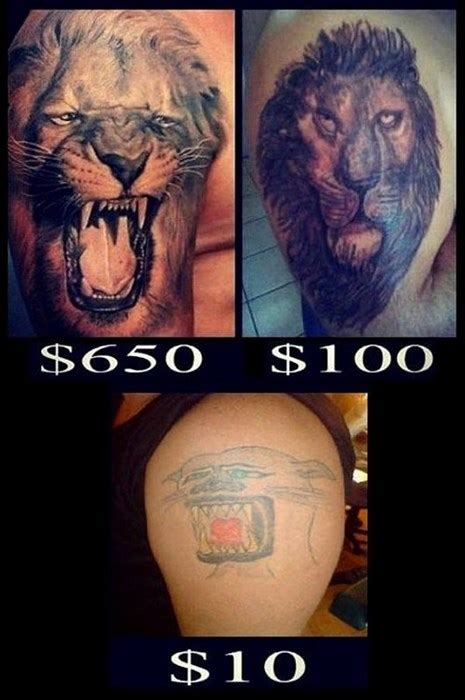 Retail Hell Underground Tattoo Pricing