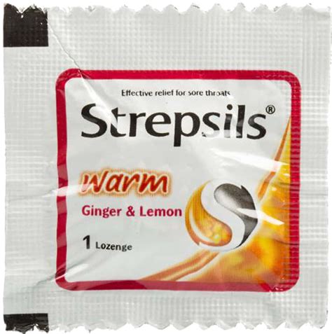 Buy Strepsils Warm Ginger Lemon Lozenges Strip Of 5 Online And Get Upto