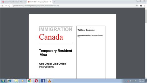 How To Download Canada Tourist Visa Application Form 2019 Youtube