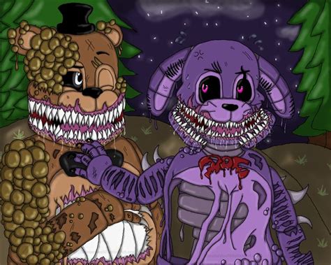 [fnaf twisted fronnie] a couple of monsters by thunderxleaf fnaf monster twist