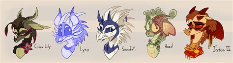 Some Arc 3 Dragons By Olivecow On Deviantart