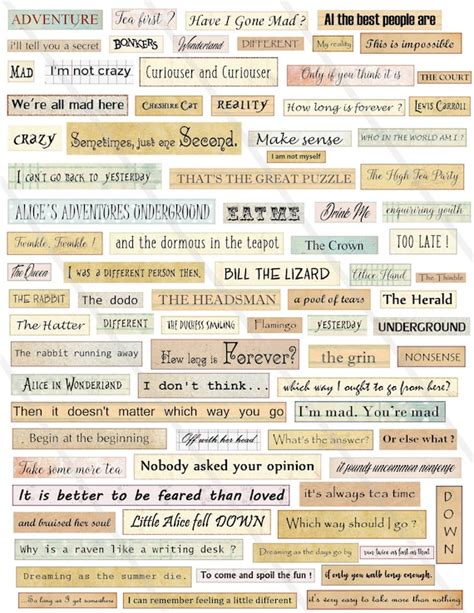 Inspiring Words Collage